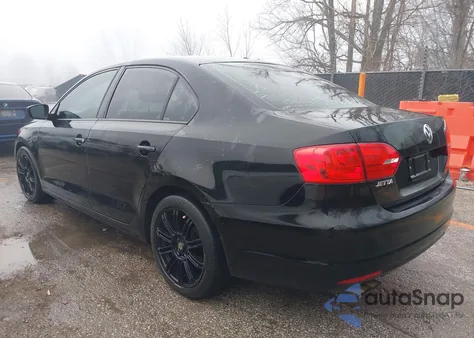 2012 Volkswagen Jetta 2.0L S z USA, uszkodzony, nr VIN 3VW1K7AJ2CM377314